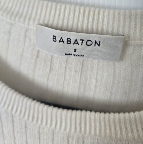 Aritzia Babaton Nathaniel Women's Cropped Sweater - Picture 6 of 11